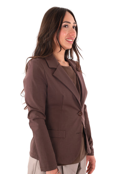 Miss Love blazer beige da donna per primavera estate