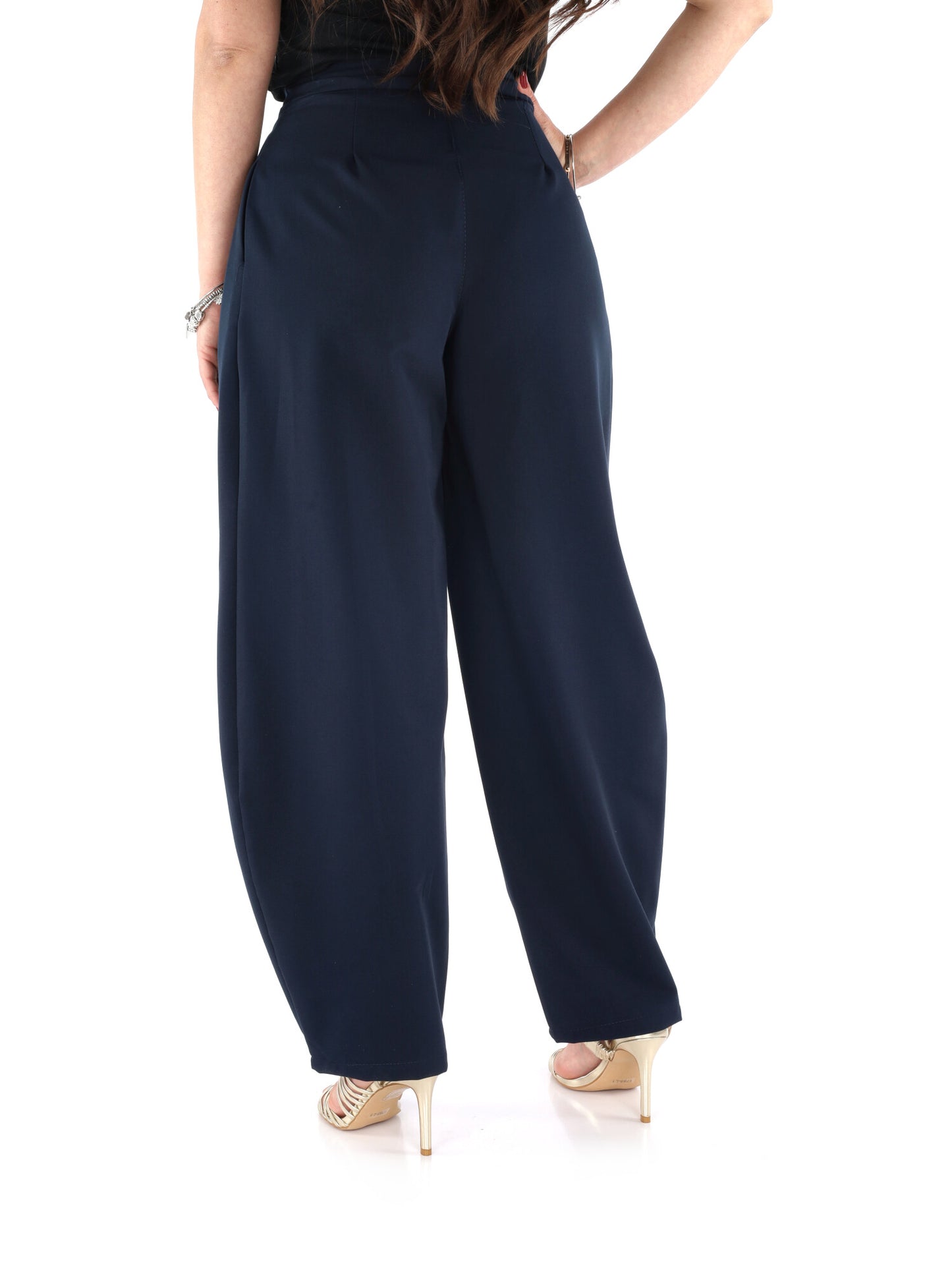 Pantaloni donna Miss Love in blu per primavera estate