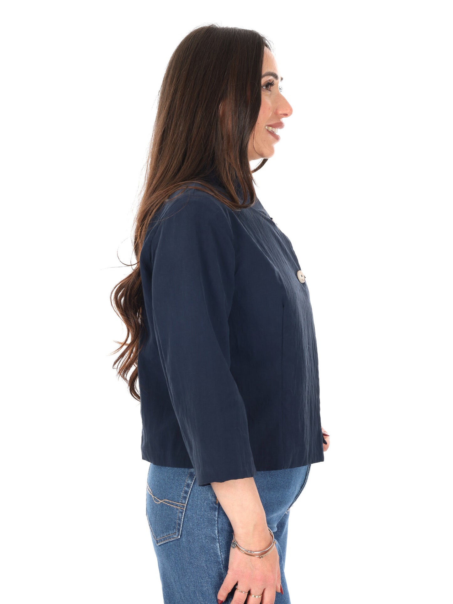 Miss Love blazer donna blu elegante e versatile