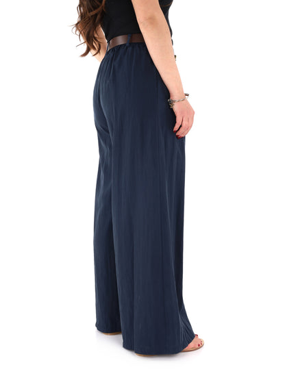 Pantaloni donna Miss Love in blu per la primavera estate