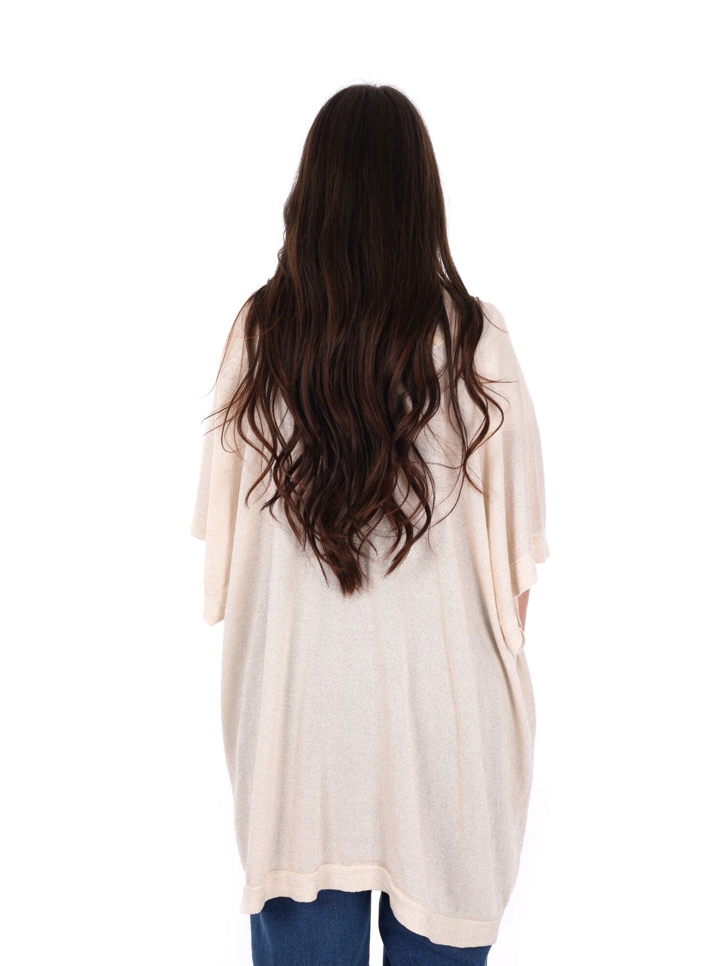 Cardigan panna elegante da donna Miss Love, versatile e raffinato