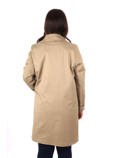 Miss Love trench beige donna elegante per primavera-estate