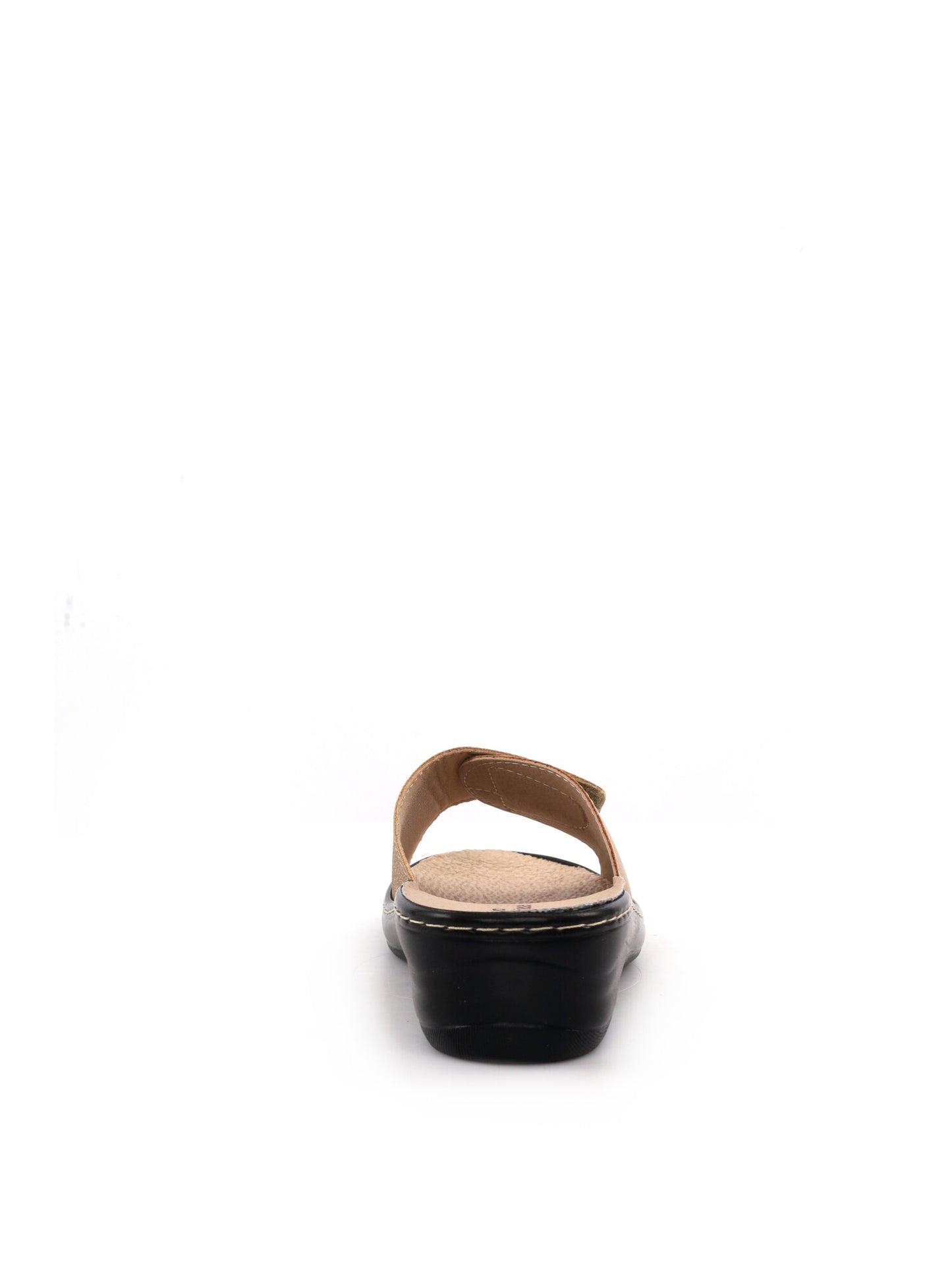 Ciabatte donna Tiglio Artisan in pelle beige con plantare estraibile