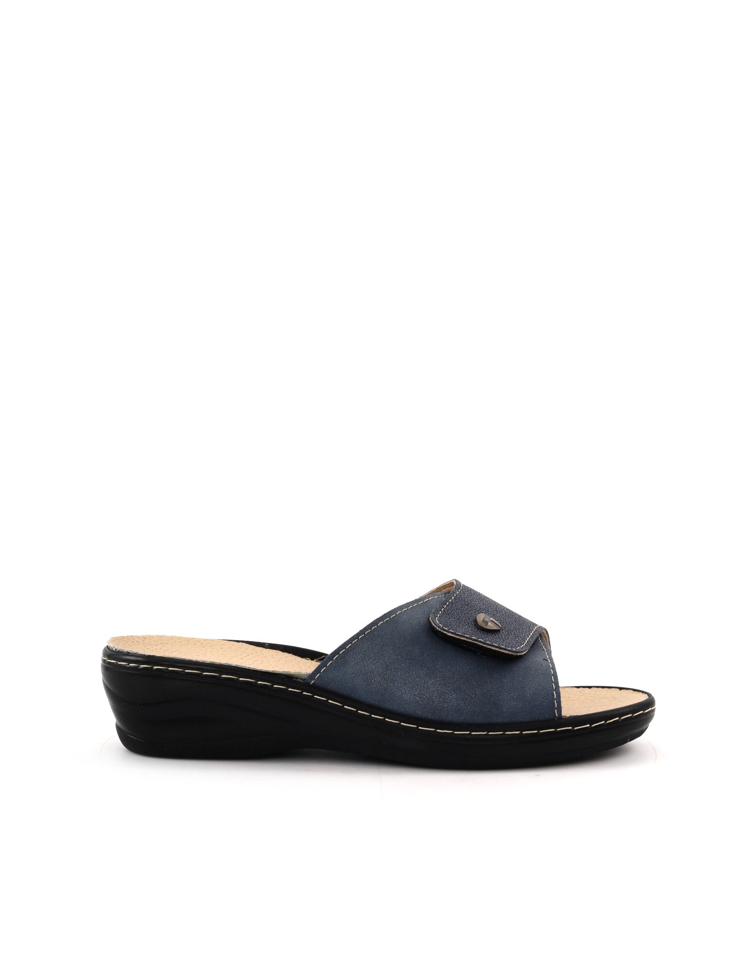 Ciabatte Tiglio Artisan comode e versatili da donna in blu