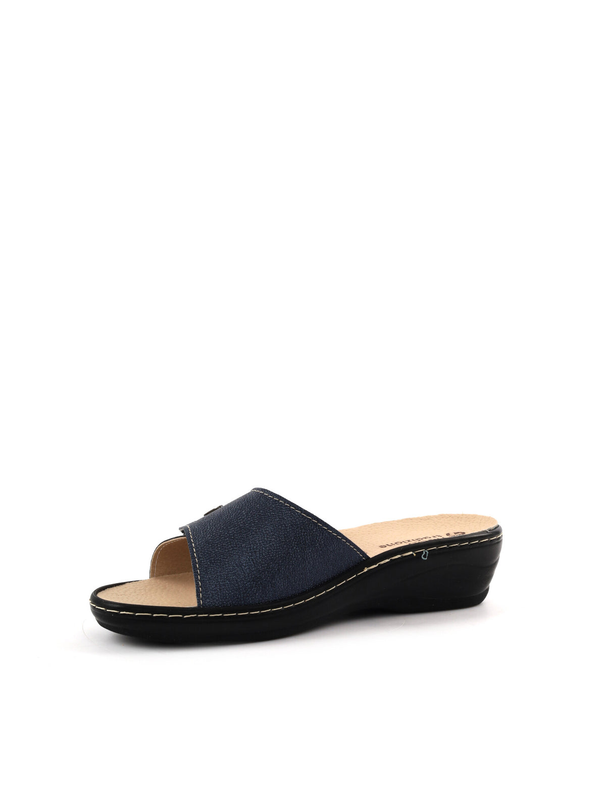 Tiglio artisan ciabatte da donna blu
