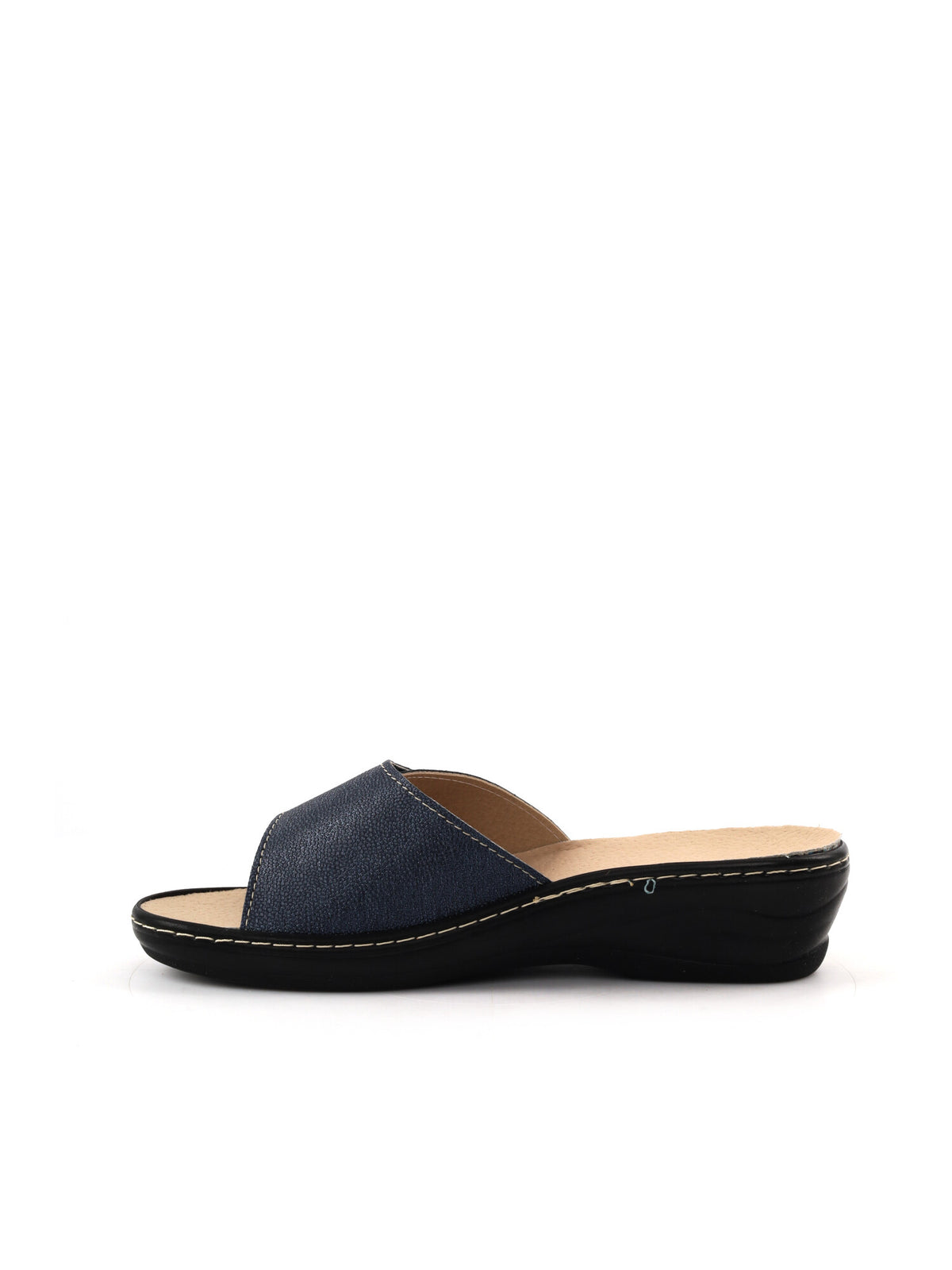 Tiglio artisan ciabatte da donna blu