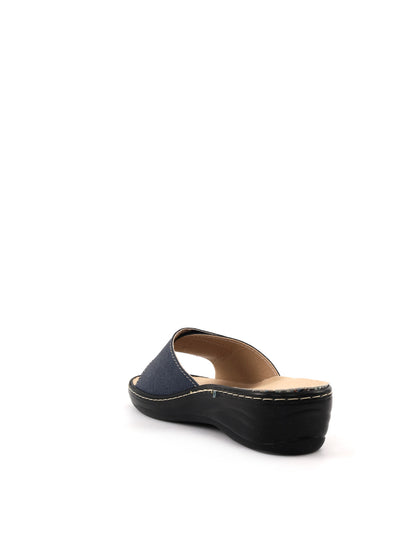 Ciabatte Tiglio Artisan comode e versatili da donna in blu