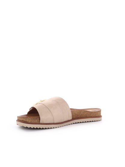 Sandali donna Jana beige con fibbie dorate regolabili