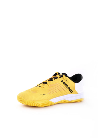 SCARPA DA PADEL REVOLT PRO 4.5 CLAY HEAD JUNIOR GIALLO