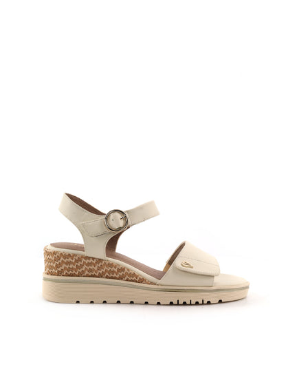 Sandali Jana beige donna con comoda larghezza H