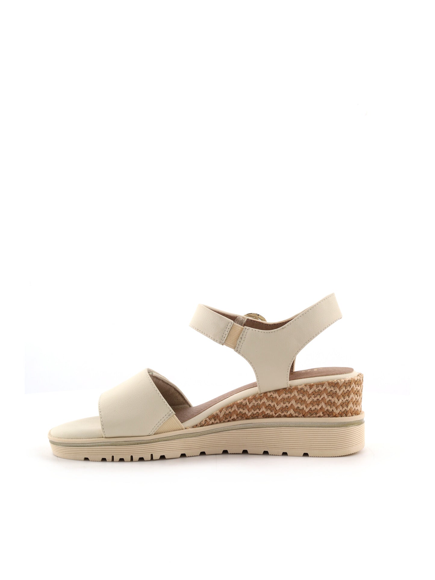 Sandali Jana beige donna con comoda larghezza H