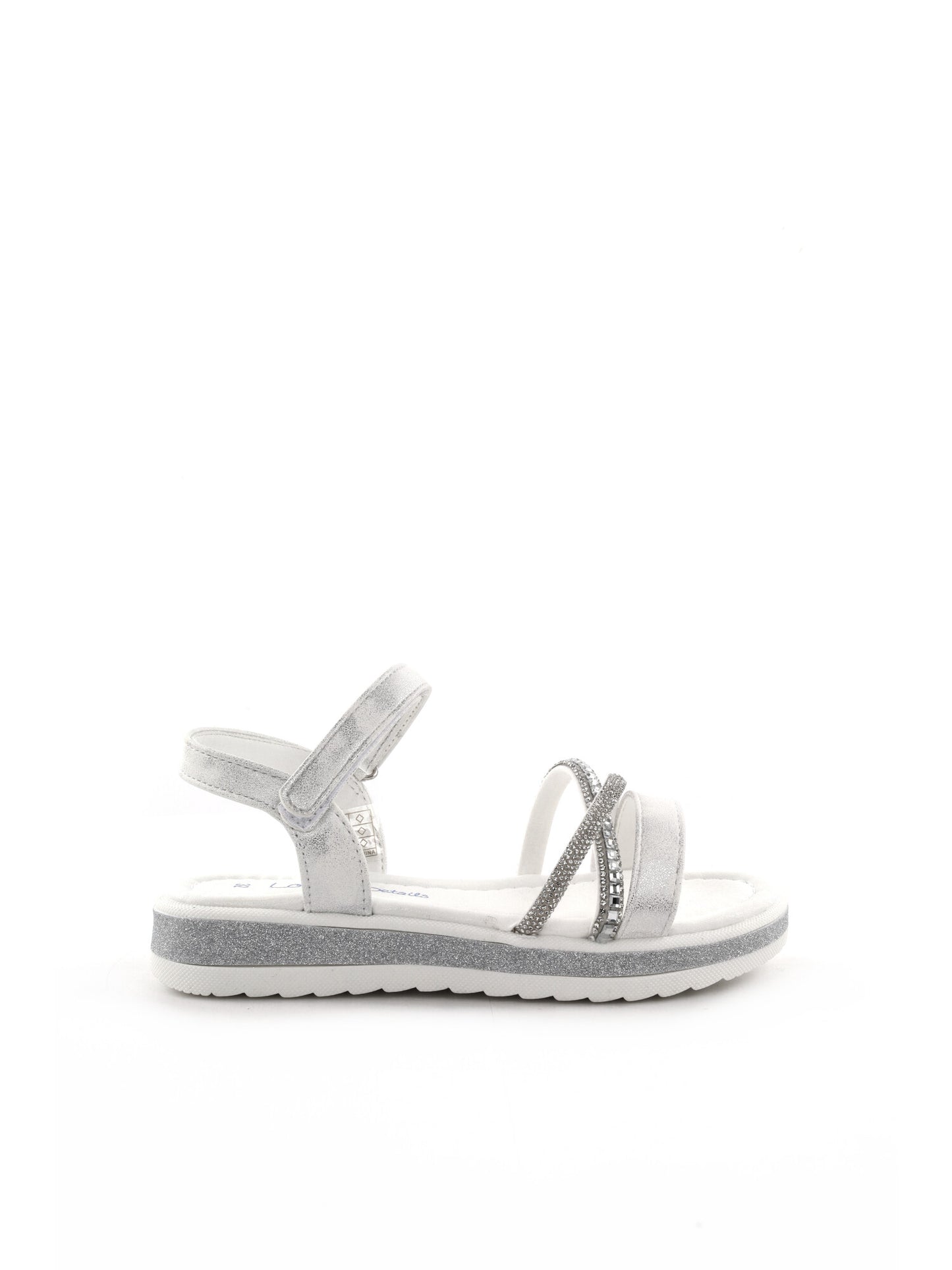 Love Details infradito unisex bambino bianche