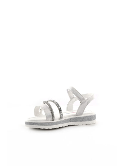 Love Details infradito unisex bambino bianche