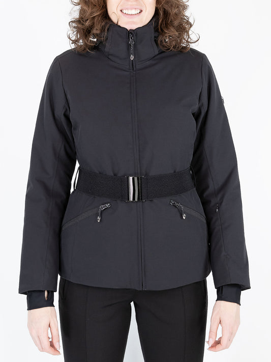 GIACCA SCI CON CINTURA ASTROLABIO DA DONNA NERO