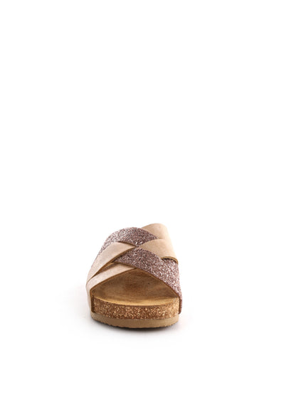 Sandalo Easywalk da donna color argento dal design elegante