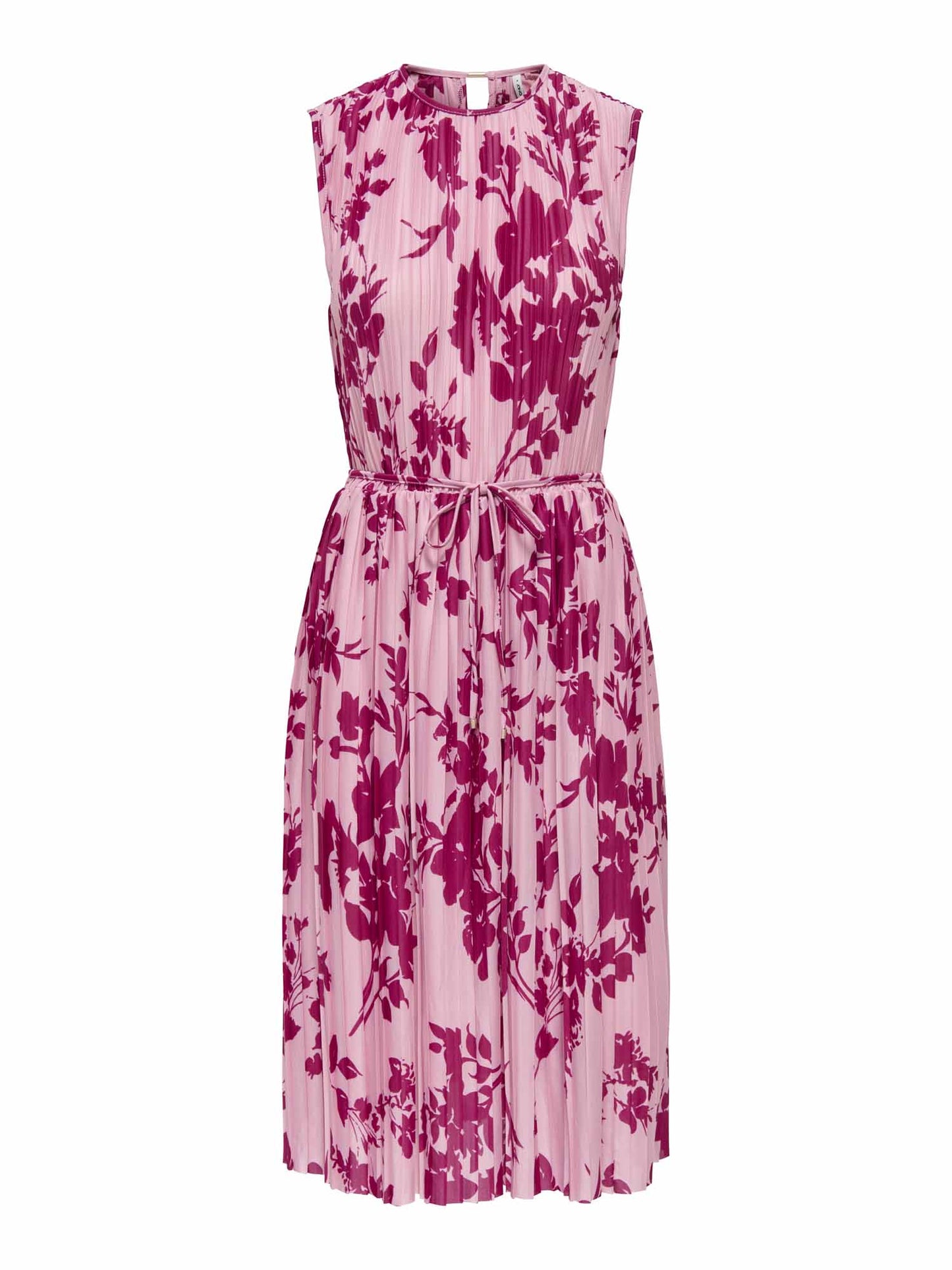 Only Elema, vestito rosa donna elegante e femminile