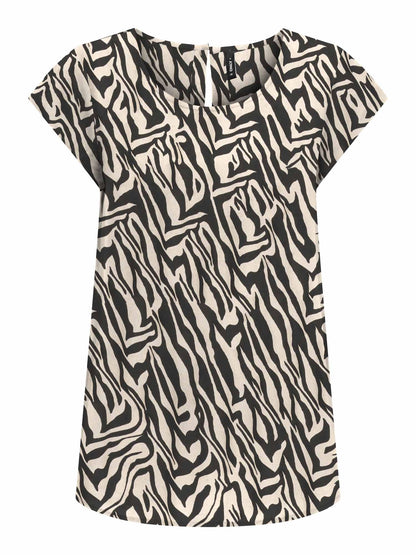 Only Nova, blusa donna multicolore con stampa floreale
