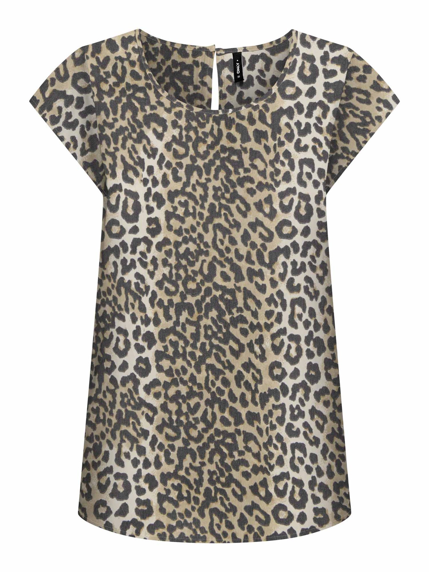 Only Nova, top donna multicolore in viscosa fluida