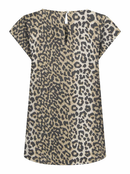 Only Nova, top donna multicolore in viscosa fluida