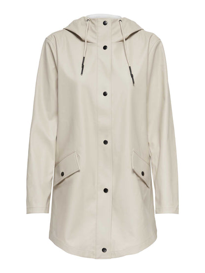 ONLY ELISA RAINCOAT - PANNA