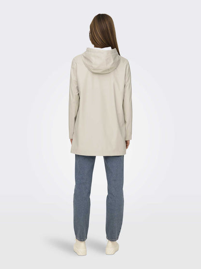ONLY ELISA RAINCOAT - PANNA