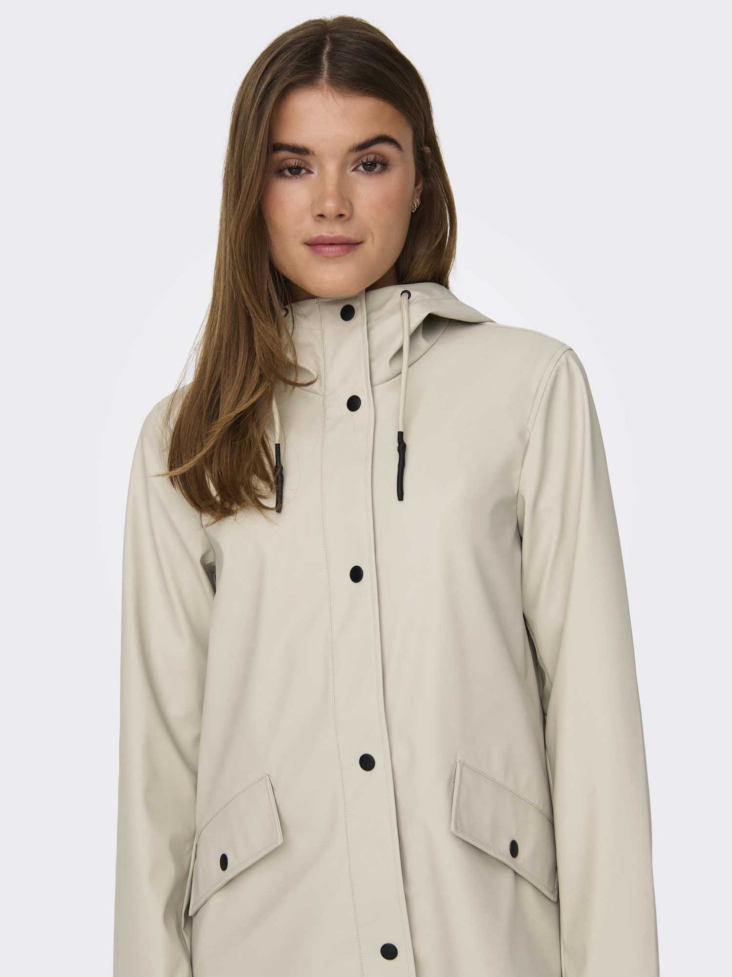 ONLY ELISA RAINCOAT - PANNA