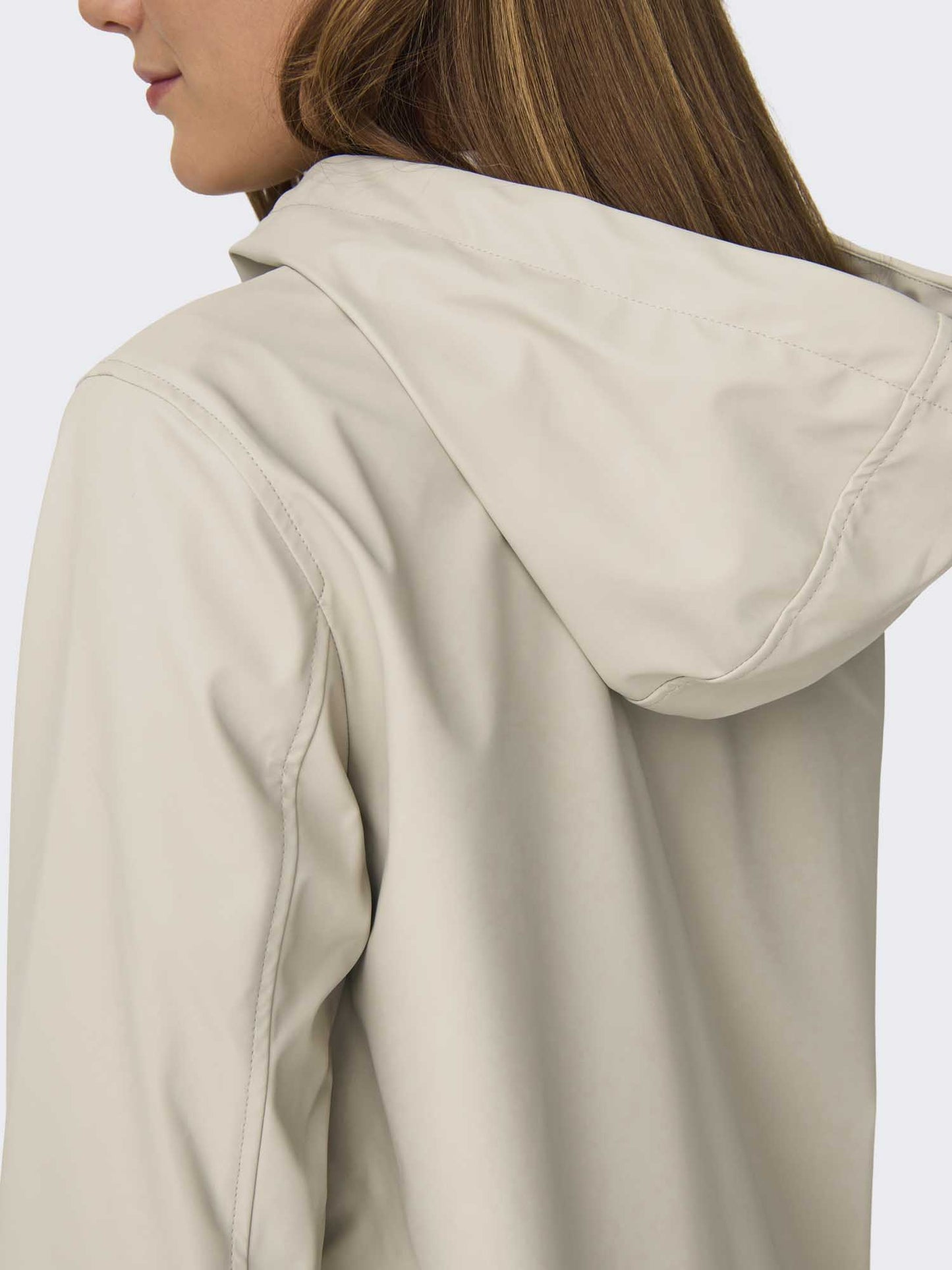 ONLY ELISA RAINCOAT - PANNA
