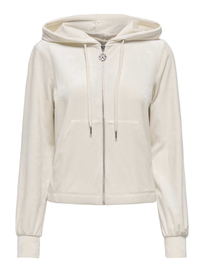 FELPA REBEL ONLY DA RAGAZZA PANNA