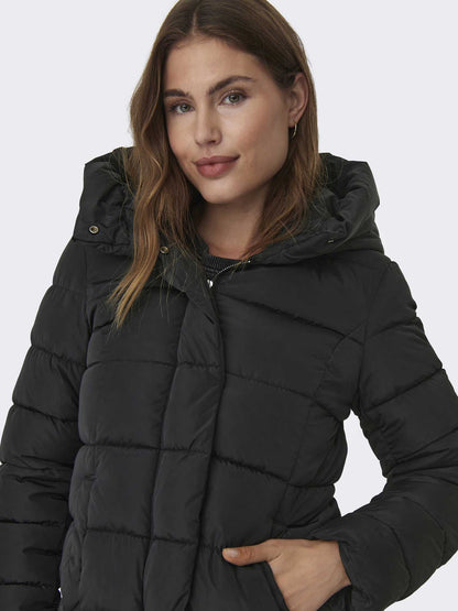 GIACCONE LINA ONLY DA DONNA NERO