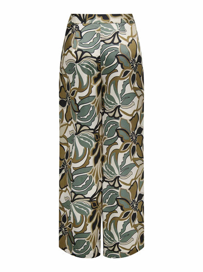 Pantaloni Only Palma da donna multicolore per primavera-estate