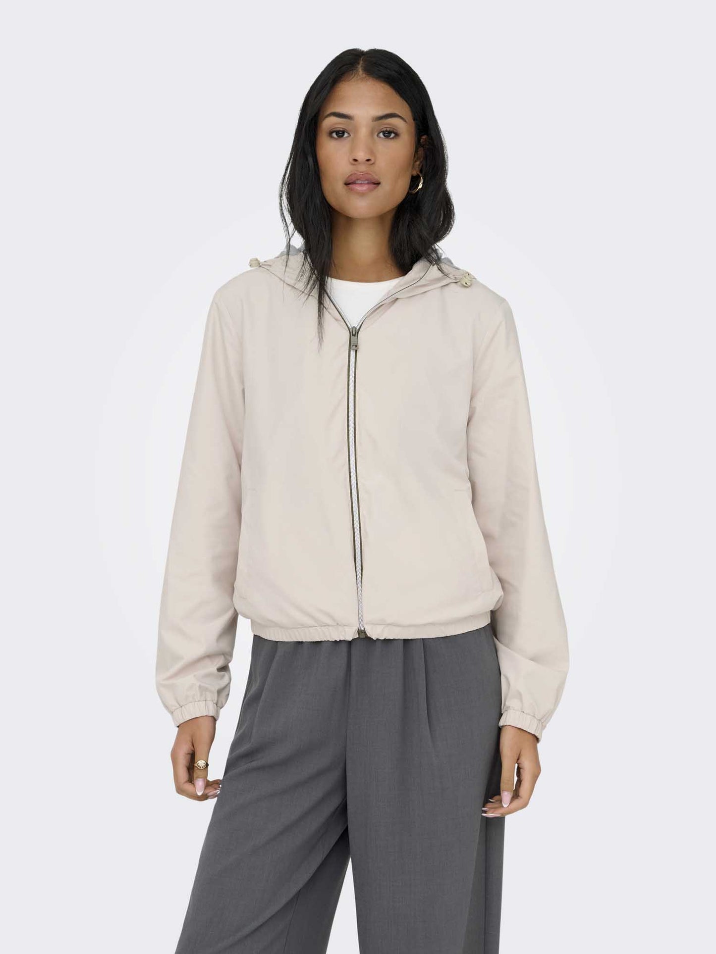 Onlcandy giubbotto unisex in colore pumic versatile e leggero