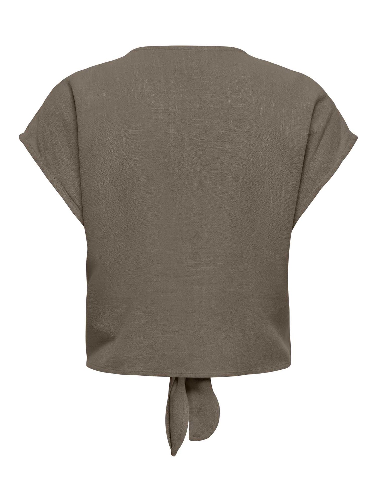 Camicia donna Only Siesta in marrone per primavera-estate