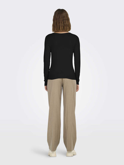 ONLY VENICE LIFE LS - NERO