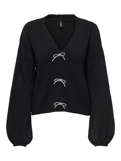 CARDIGAN ONLY DA DONNA NERO