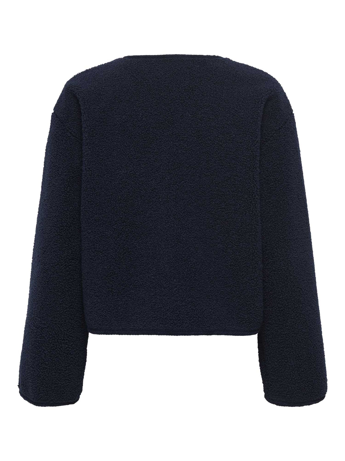 GIUBBINO COCO SHORT TEDDY ONLY DA DONNA BLU