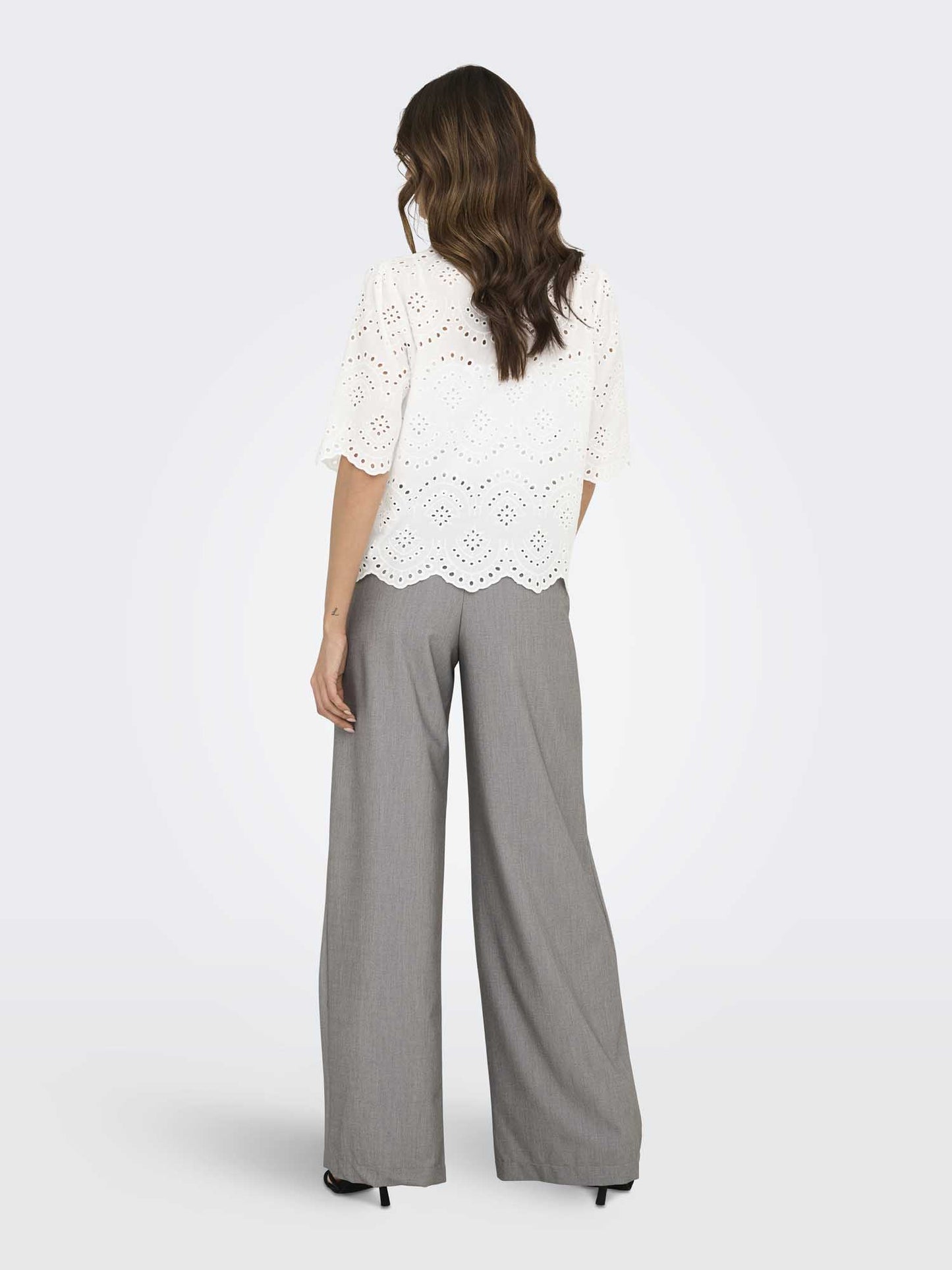 Camicia donna Only Valais in colore crema