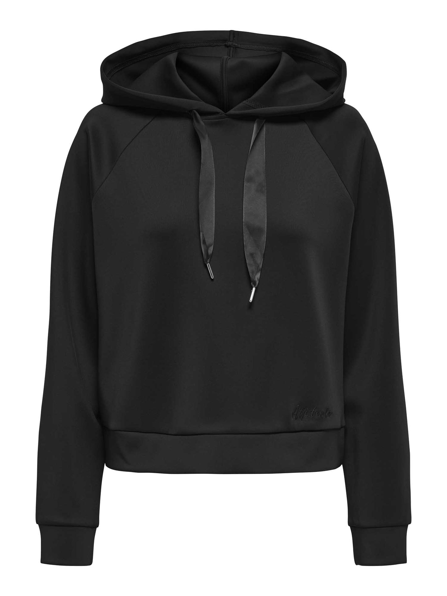 FELPA CON CAPPUCCIO ONLY DA RAGAZZA NERO