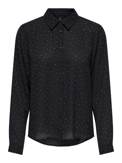 CAMICIA ZEKE ONLY DA RAGAZZA NERO