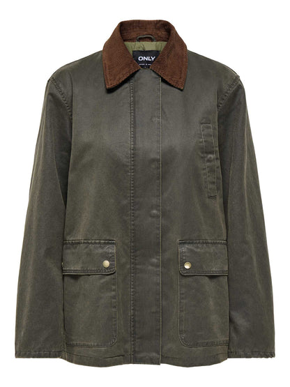 GIACCA APRICOT ONLY DA DONNA VERDE