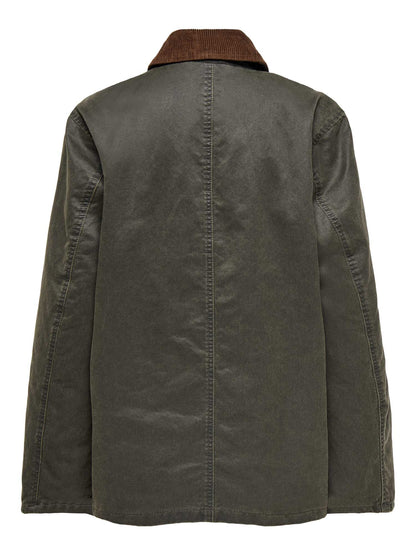 GIACCA APRICOT ONLY DA DONNA VERDE