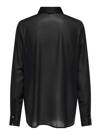 CAMICIA STAR LIFE ONLY DA RAGAZZA NERO