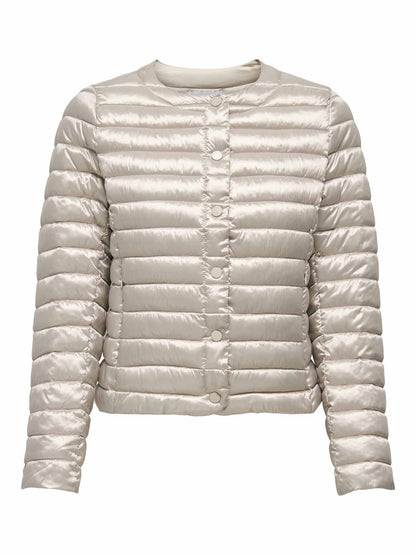 Giubbotto da donna Only beige pumic versatile e casual