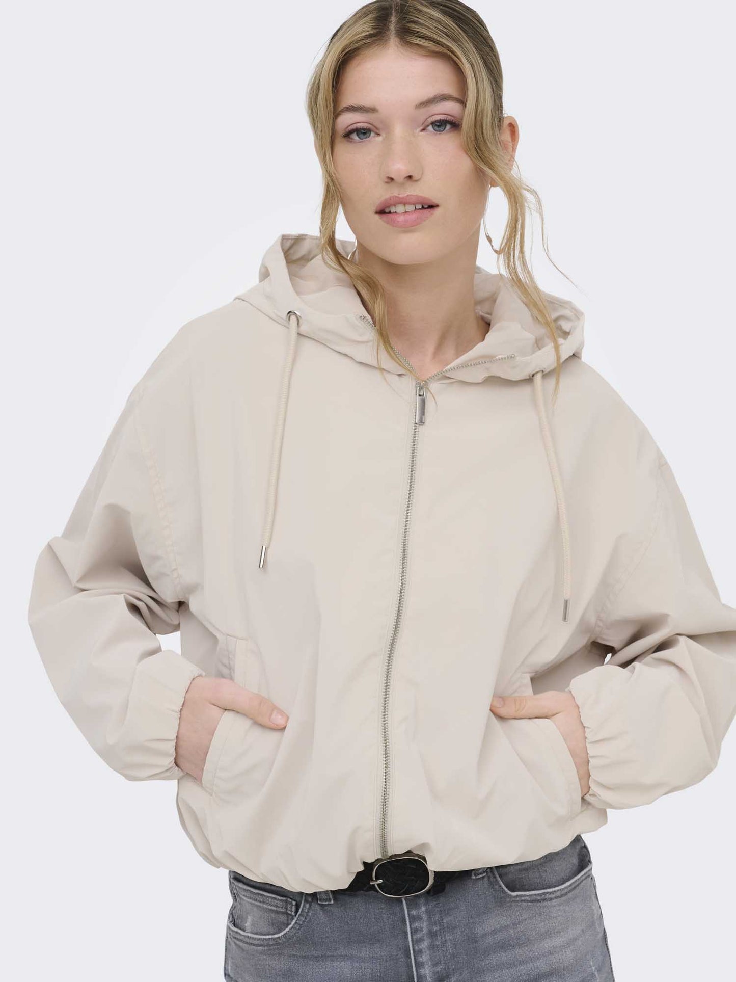 Only Onlcamille, giubbotto corto unisex adulto blu moonbeam