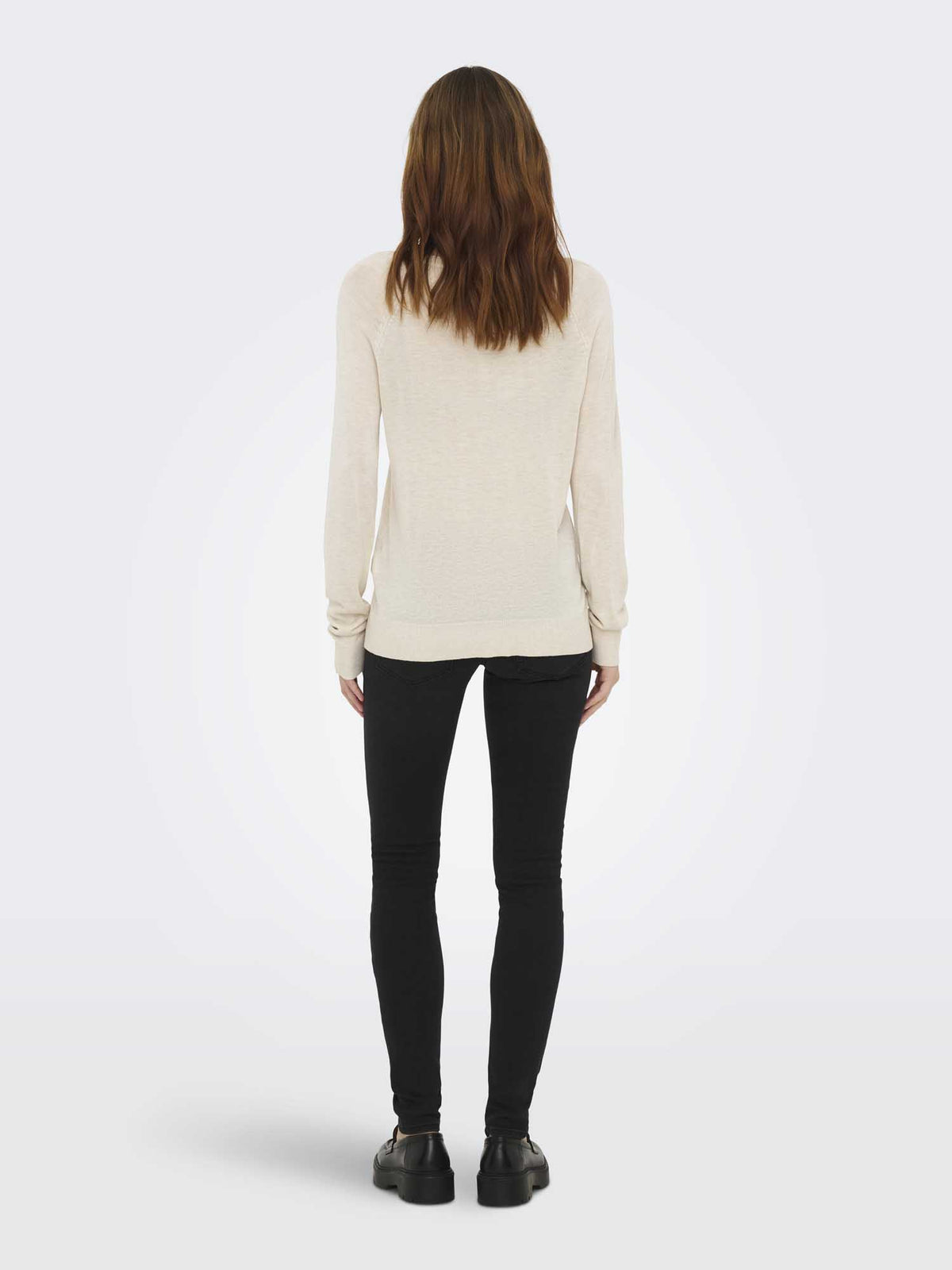 Only vienna maglia da donna beige