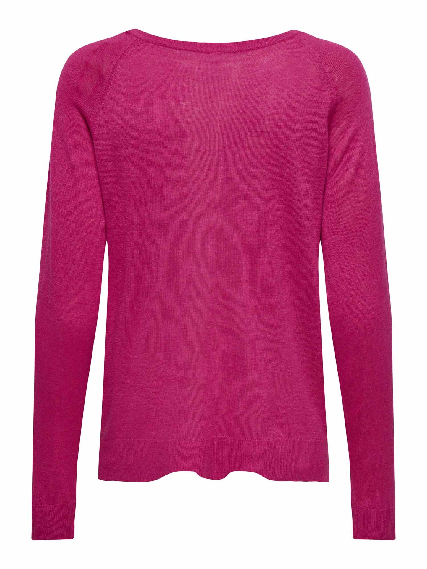 Only maglia donna in morbido tessuto fucsia per look casual