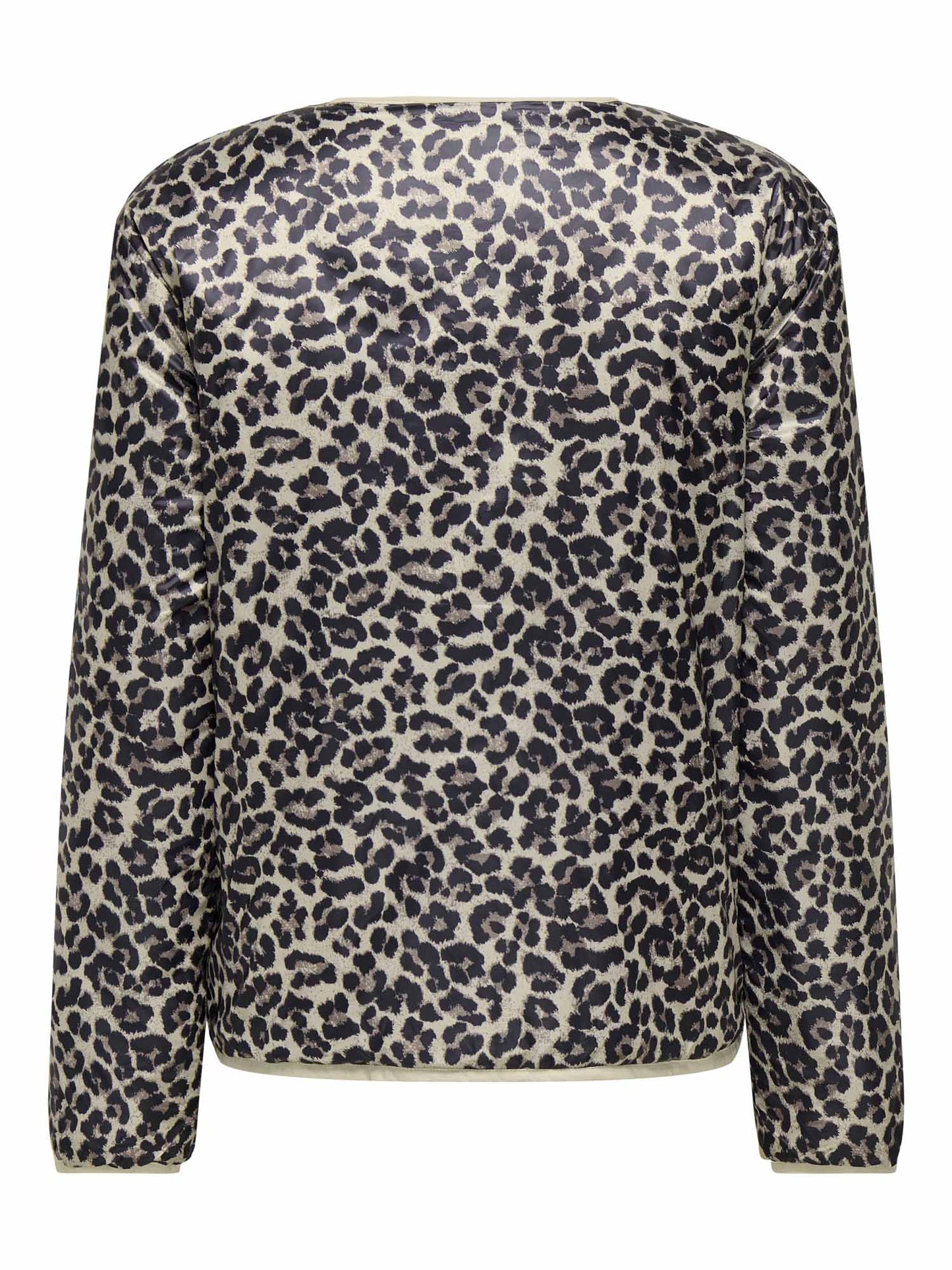 Giubbotto donna Only con stampa leopardata per un look casual