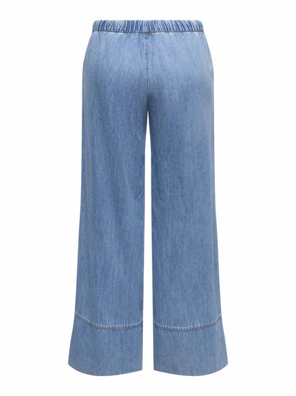 Only Leola, pantaloni denim da donna dalla vestibilità confortevole