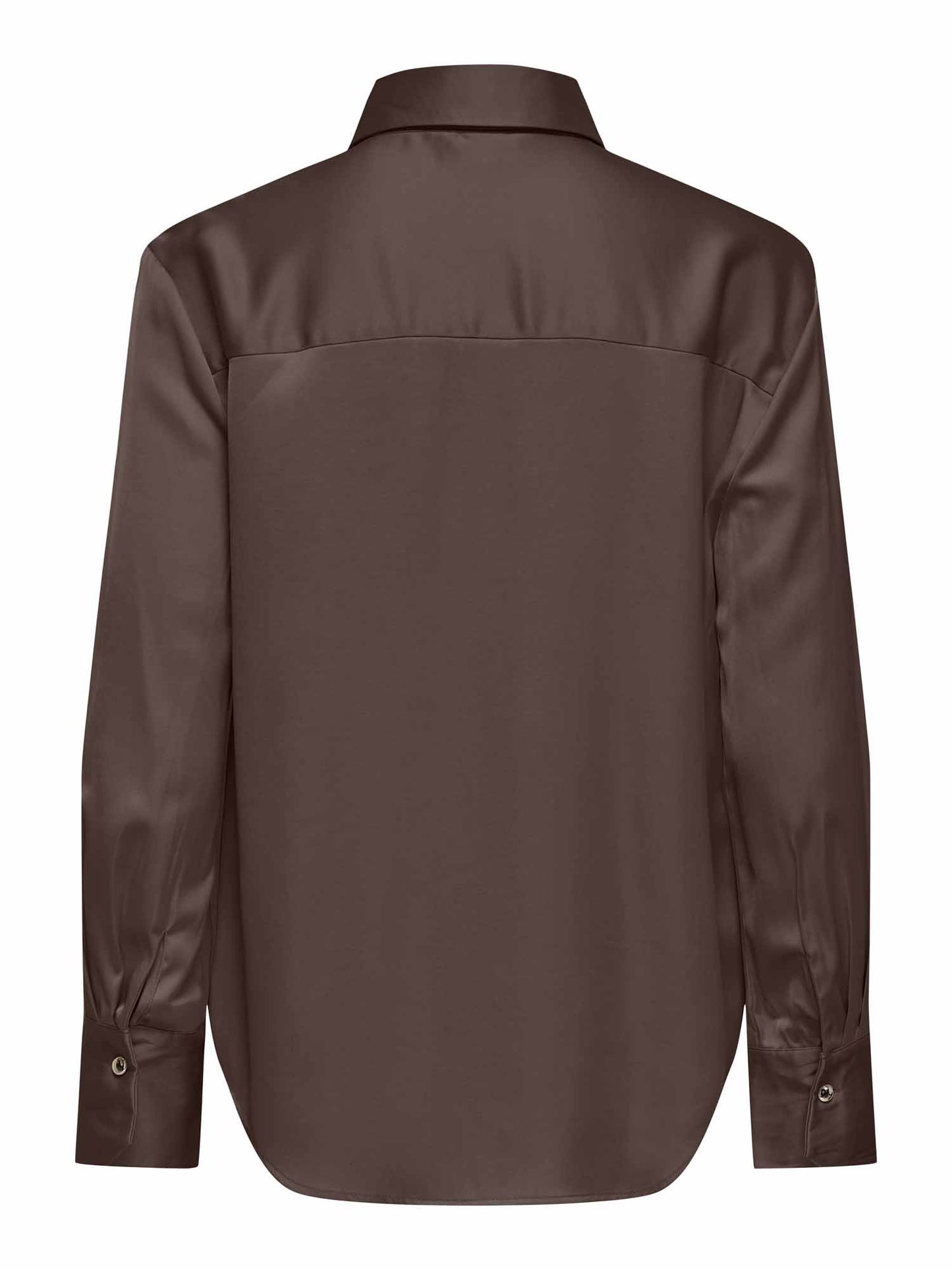 Camicia casual da donna Only beige in tessuto leggero