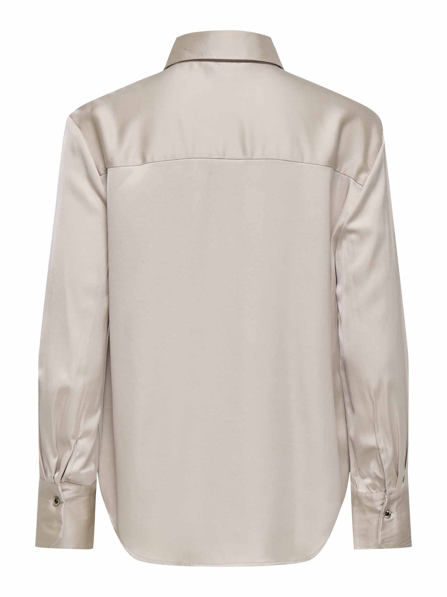 Camicia da donna Only in cotone beige peyot, versatile e moderna