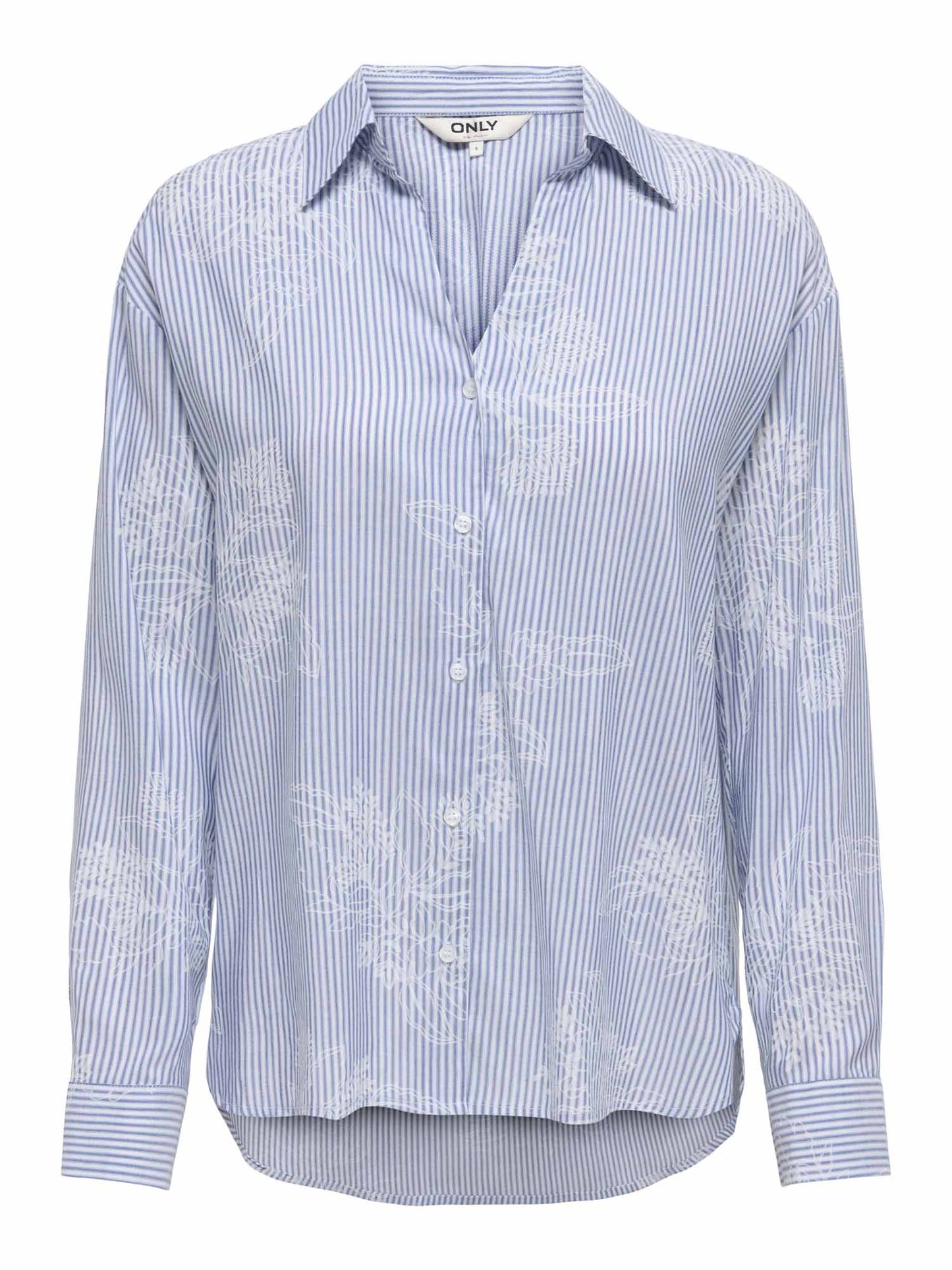 Camicia azzurra da donna Only, dallo stile casual e contemporaneo